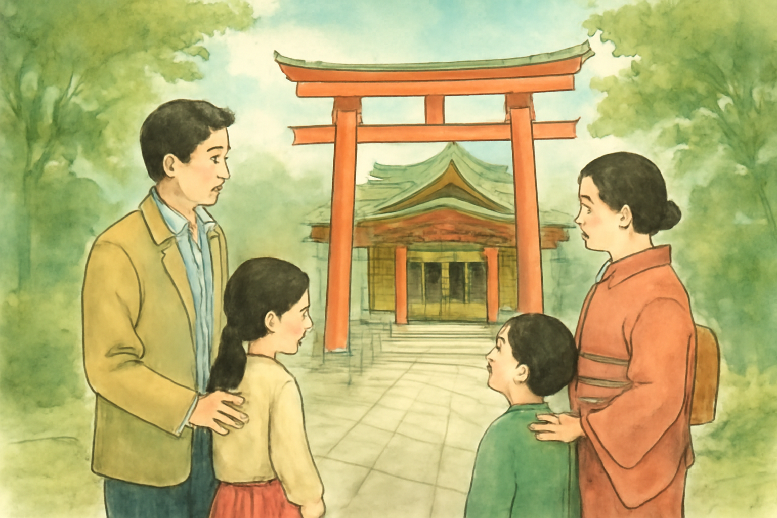 なぜ家族と神社に行く夢が吉夢なのか？