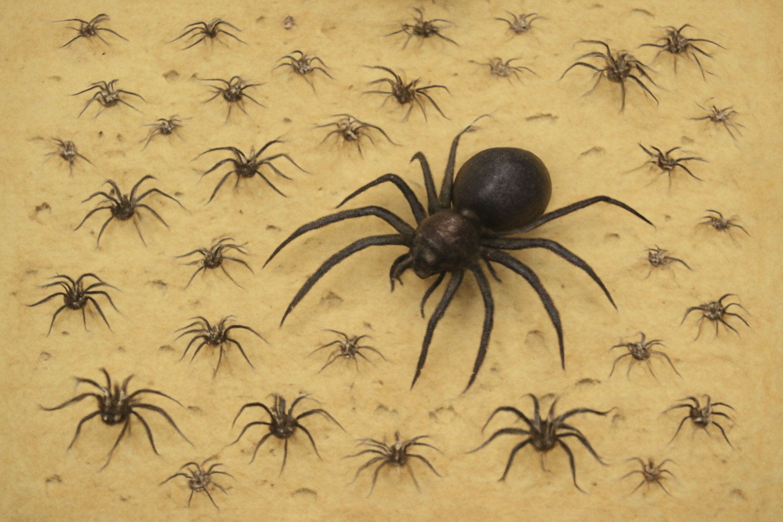 なぜ小さい蜘蛛がたくさん出てくる夢を見るのか