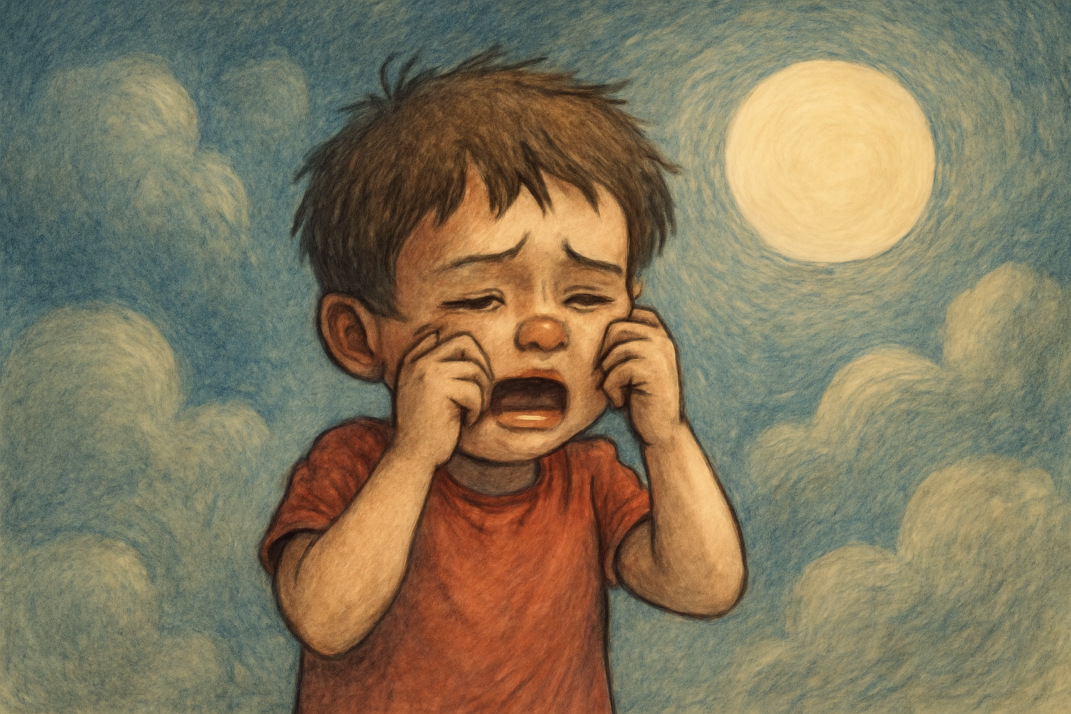 知らない子供が泣く夢は心のSOSサイン