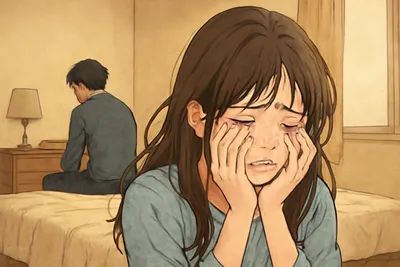 彼氏に振られる夢で起きたら泣いてた?