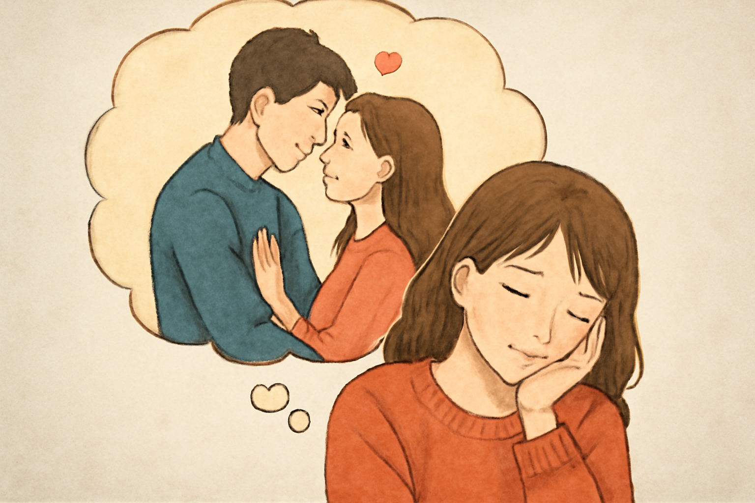 結論：恋愛運アップの吉夢とされている