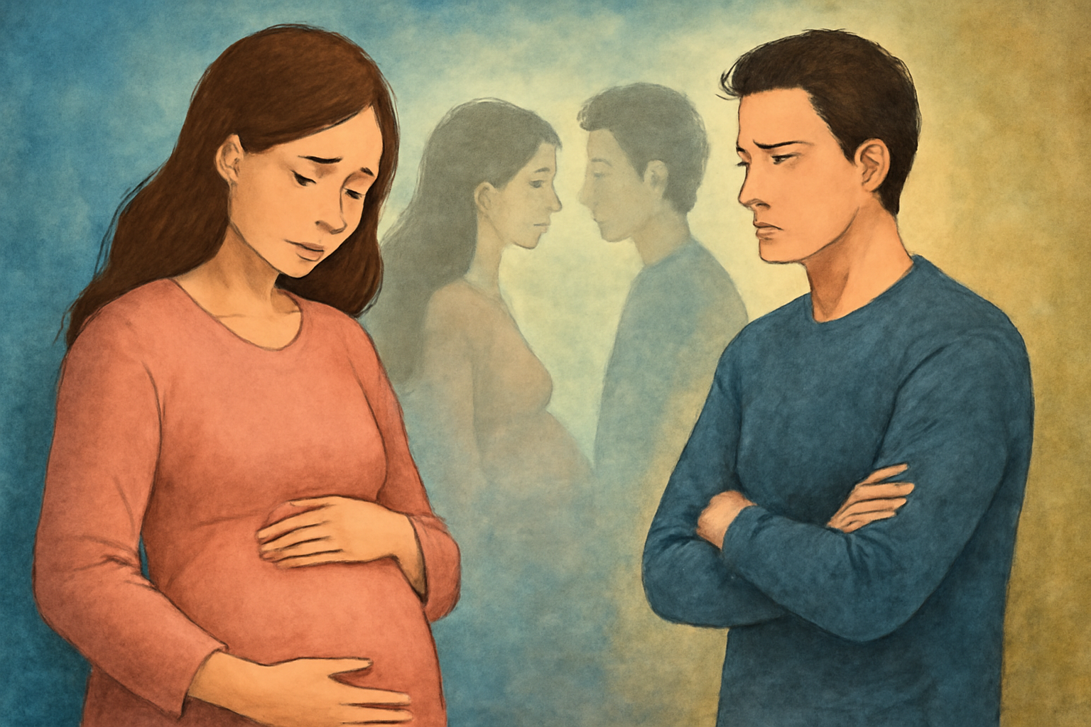 妊娠中に旦那と別れる夢を見るのは心の不安定さの表れ