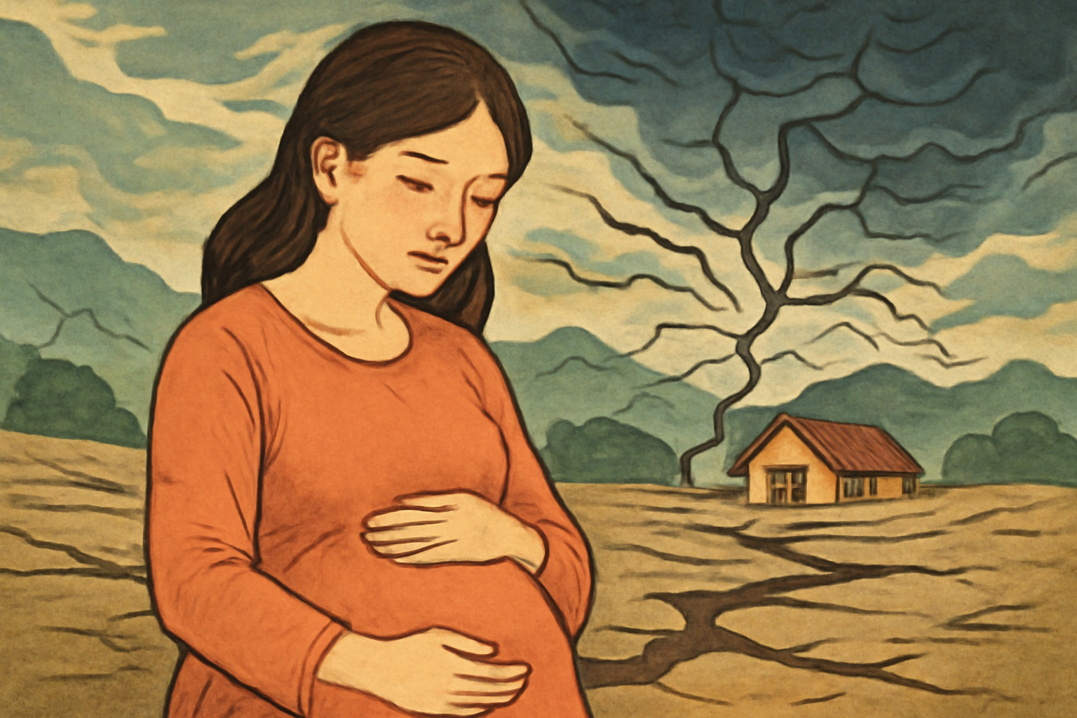 妊娠中の地震の夢は基本的に吉夢だよ