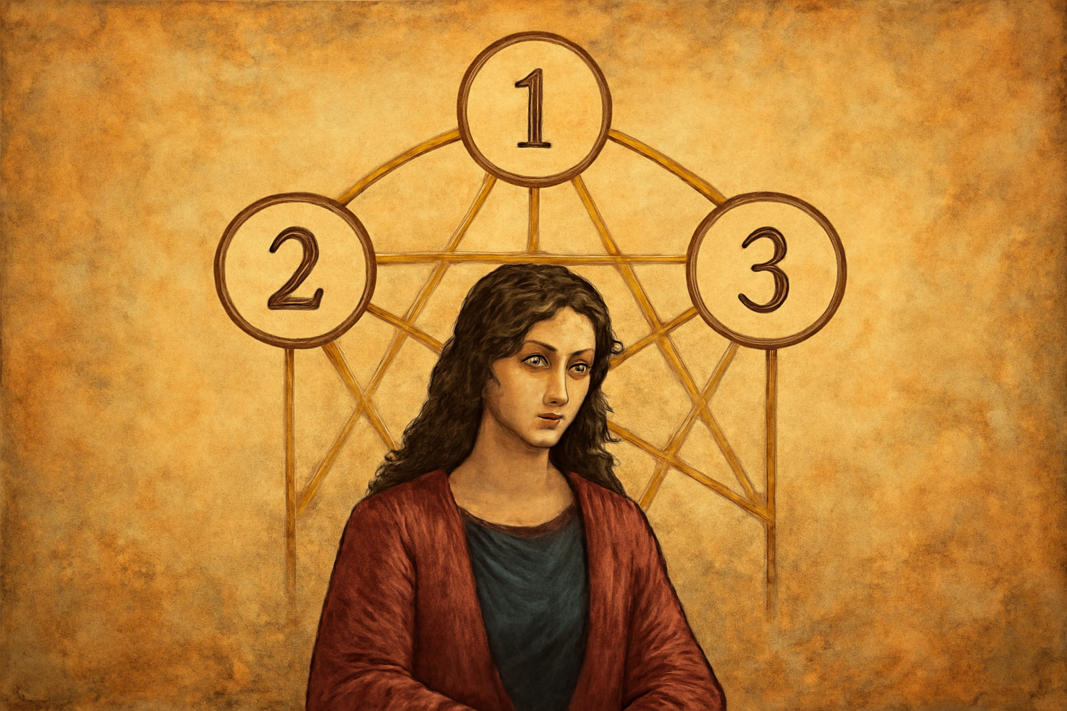 カバラ数秘術の3つの数字は過去・現在・未来を表す