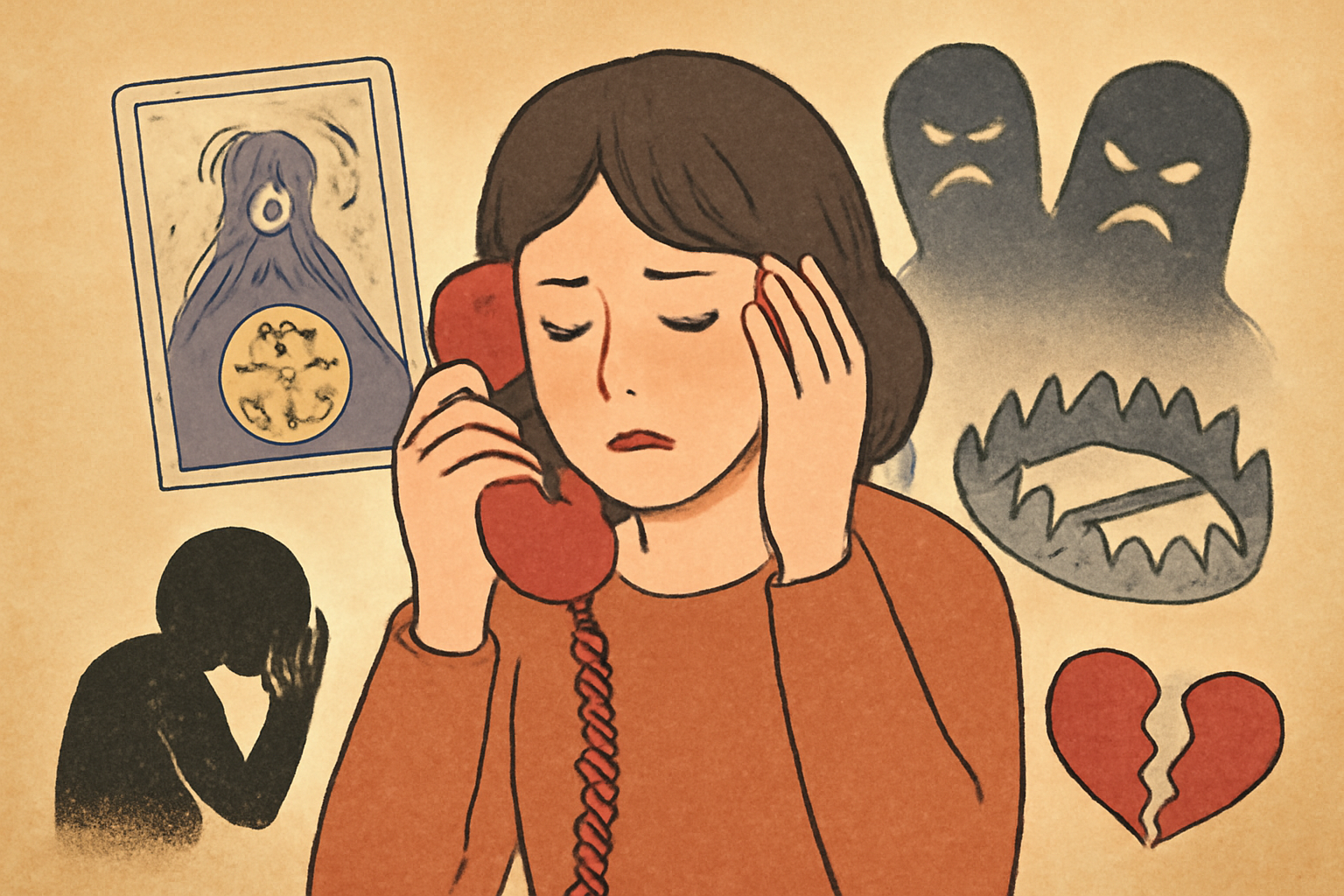 電話占い依存がもたらす5つの危険性